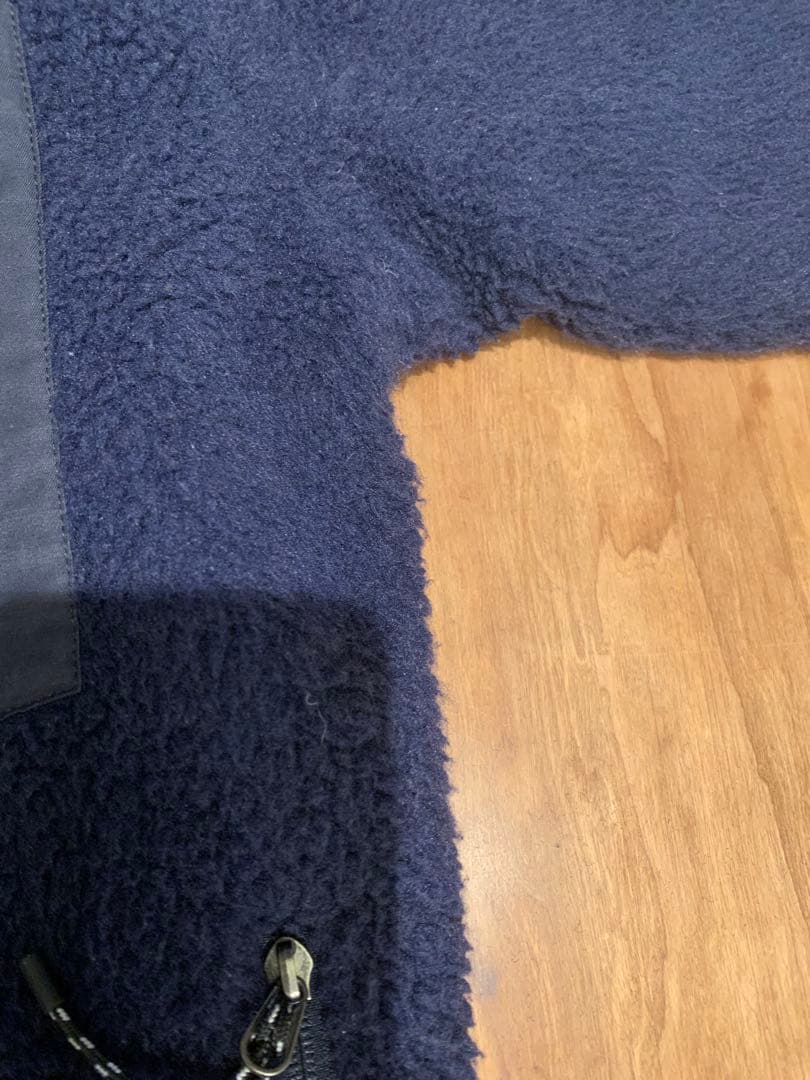 NOLLEY'S TAIONボアダウンリバーシブルコート　ノーリーズ　ネイビー