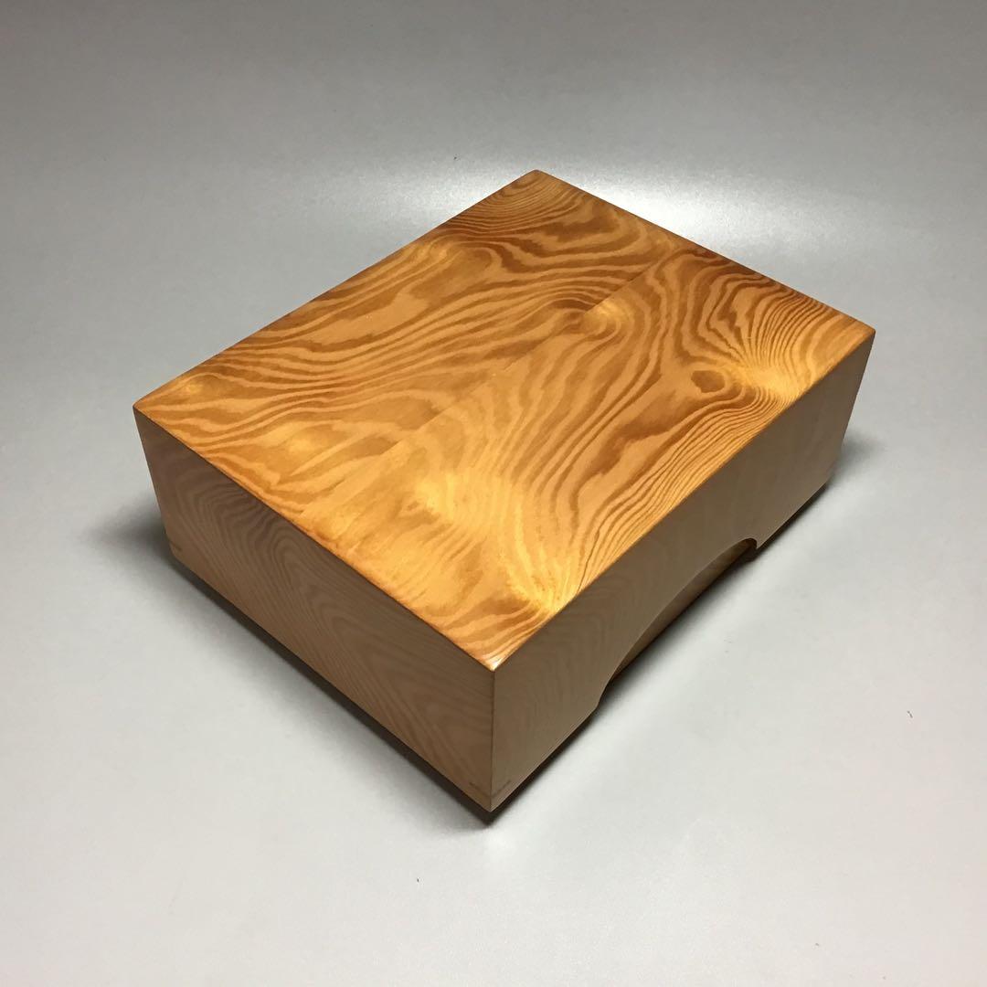 栂杢造り宝石箱　アクセサリー箱　小箱