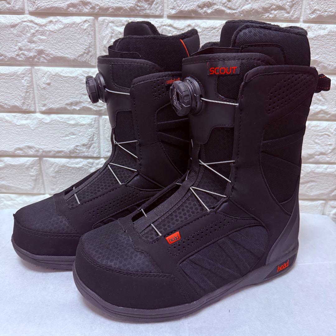 【未使用品】HEAD SCOUT BOA スノーボードブーツ 26.5cm 美品