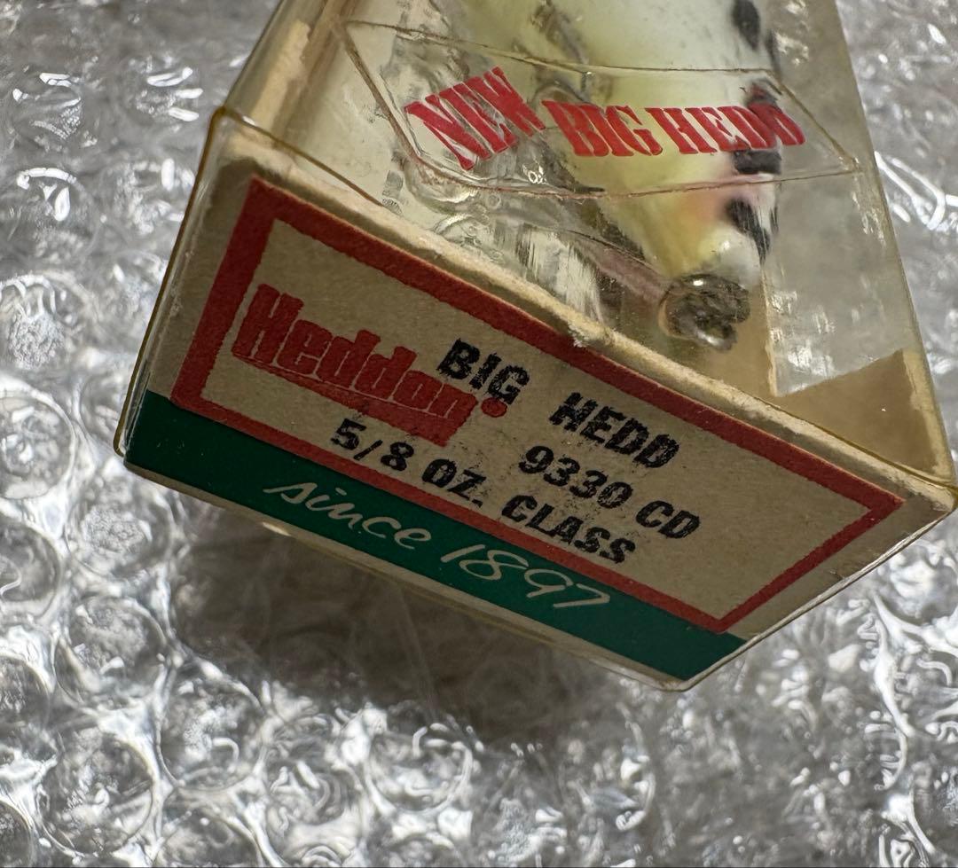 オールドヘドン　ビッグヘッド　WCD レアカラー　縦割れ　HEDDON ルアー