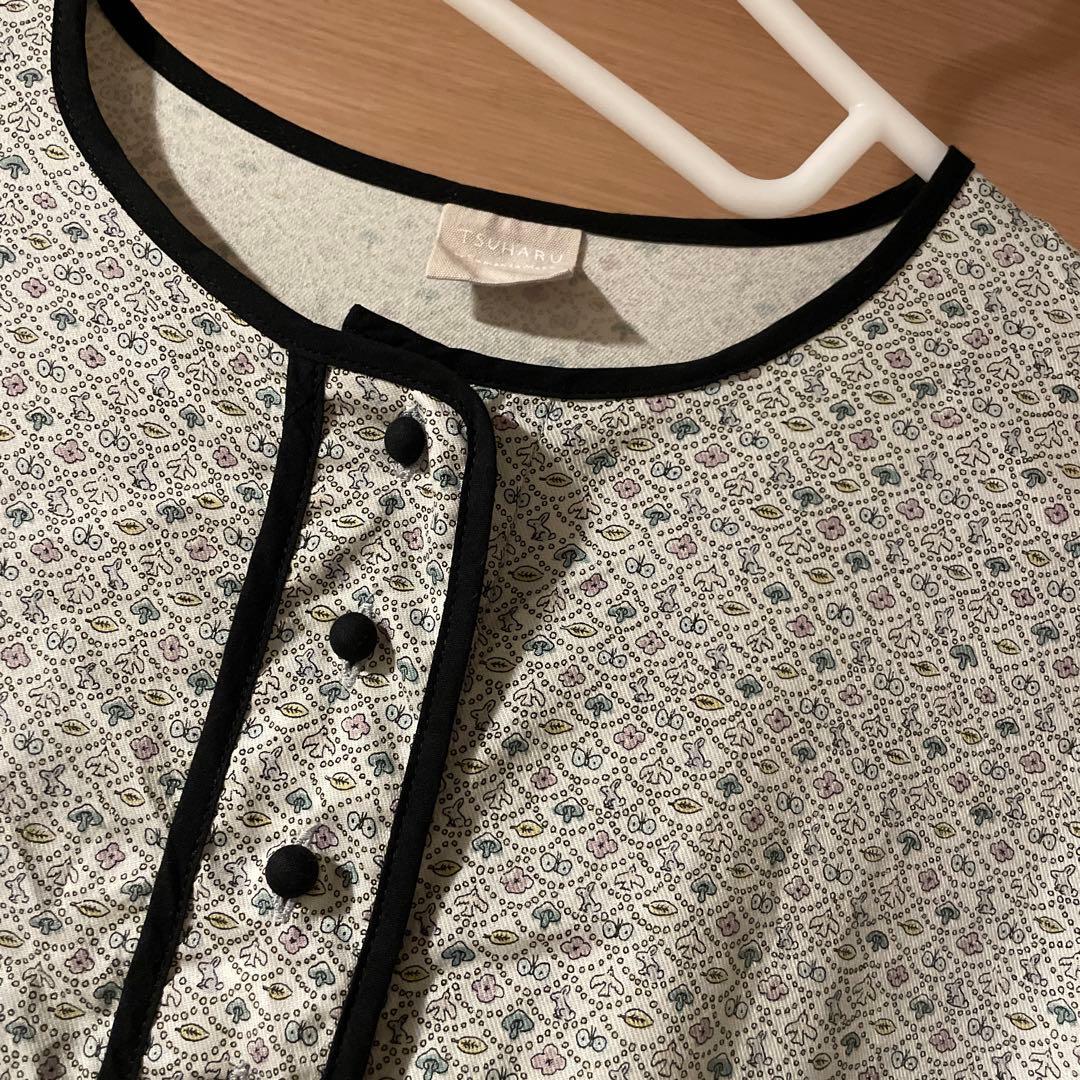 ツハル　サマンサモスモス リバティ forest wave ワンピース　美品