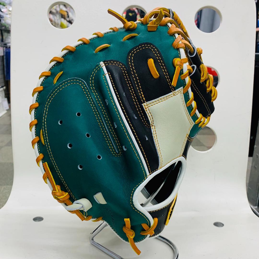 ゼット　プロステイタス　オリジナルオーダーミット　軟式用　捕手用　森型　272型