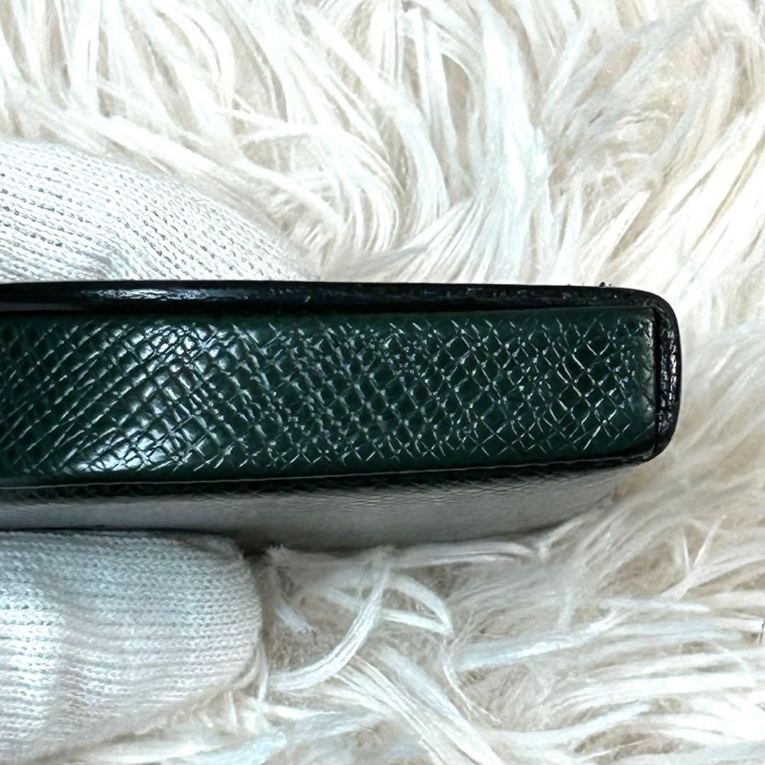 ルイヴィトン　エピ　ポルトモネ・キュベット　グリーン　ケース　美品