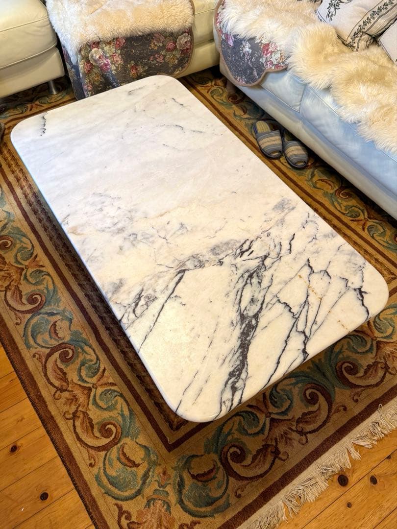 （直接取引希望）天然大理石 ローテーブル 大理石プレート