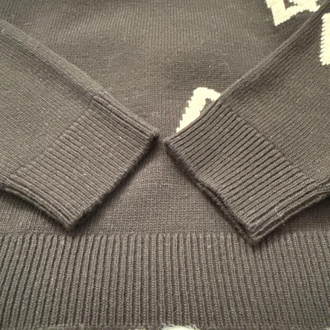 【極美品】DOLCE & GABBANA ニット　セーター　DCロゴ38