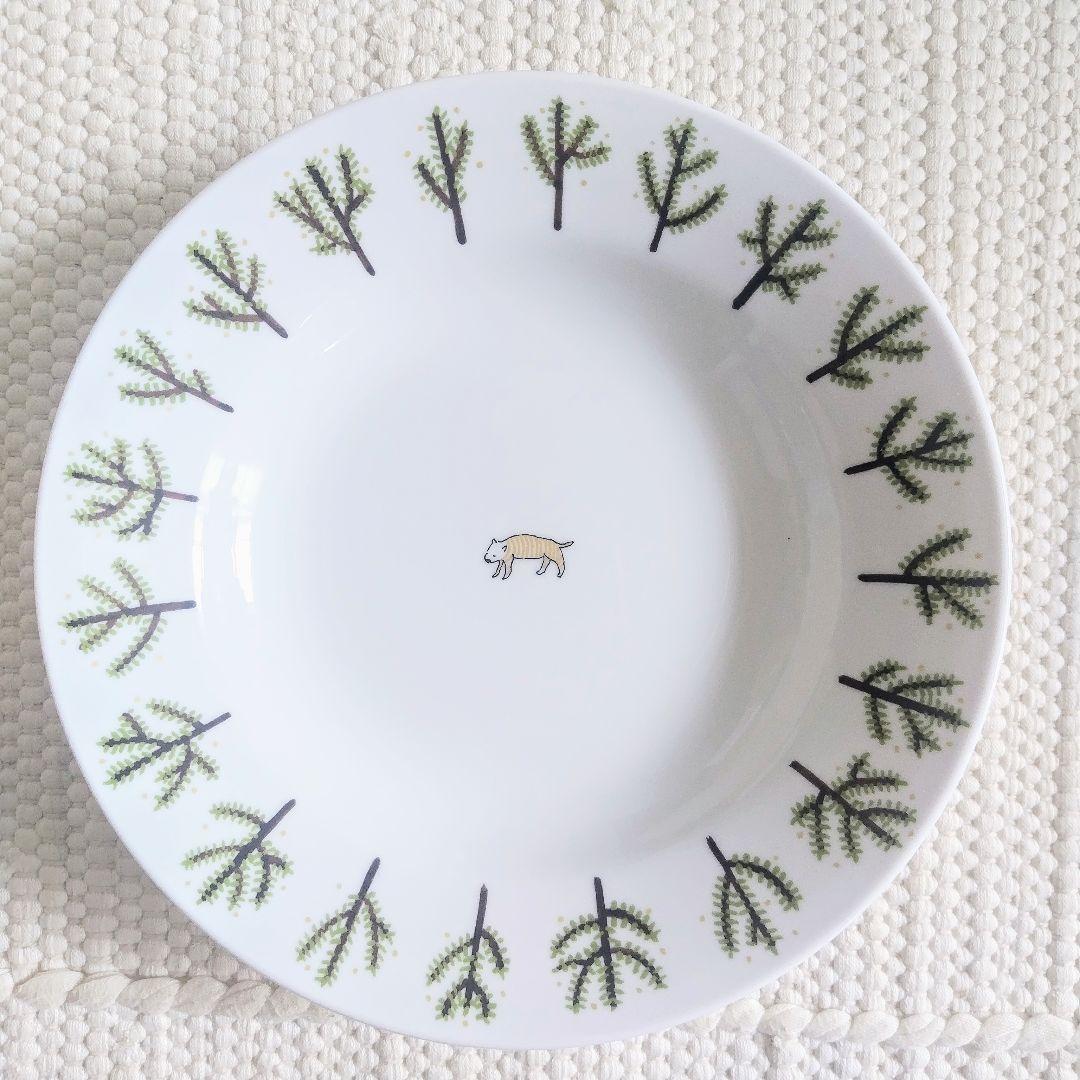 【美品・送料込】ミナペルホネン&パスザバトン 深皿 2枚組