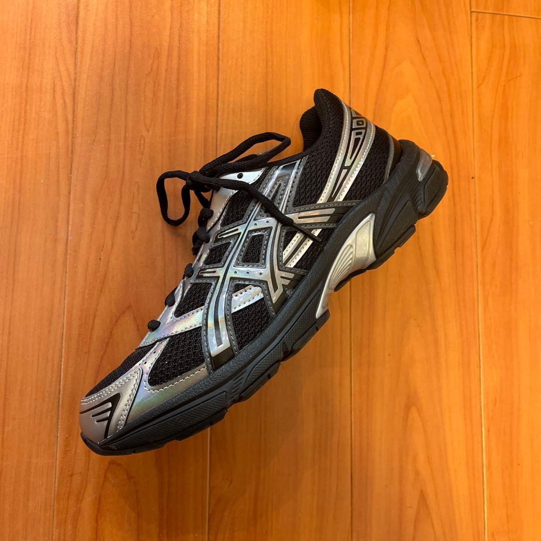 靴 asics GEL-1130 BLACK/PURE SILVER