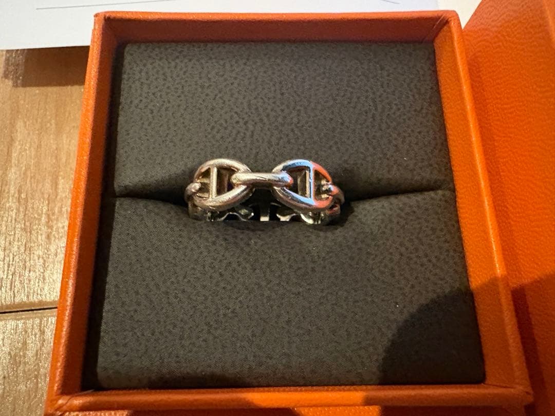 HERMES エルメス シェーヌダンクル リング 56号
