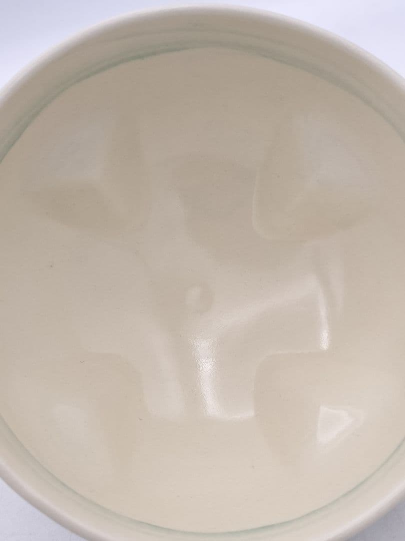 b993【新品・未使用】茶碗 聖夜 クルス文 今岡三四郎 木箱 茶道具