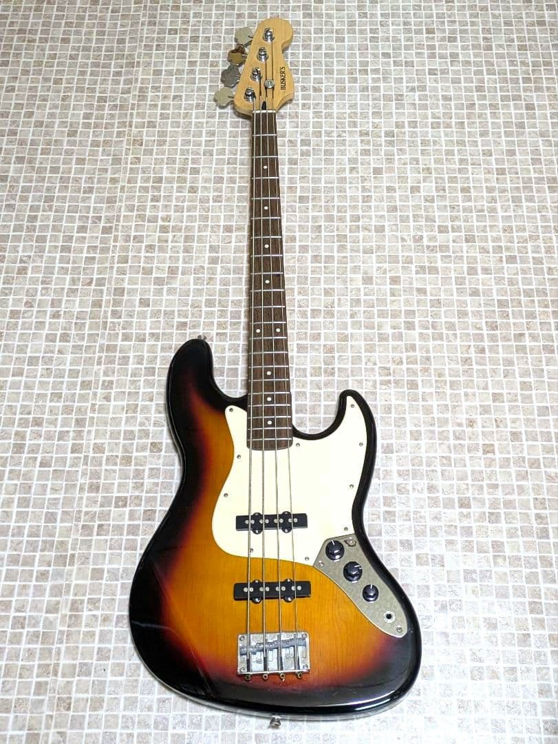 r*n様 BUSKERS バスカーズ ベース エレキベース サンバースト ジャズ