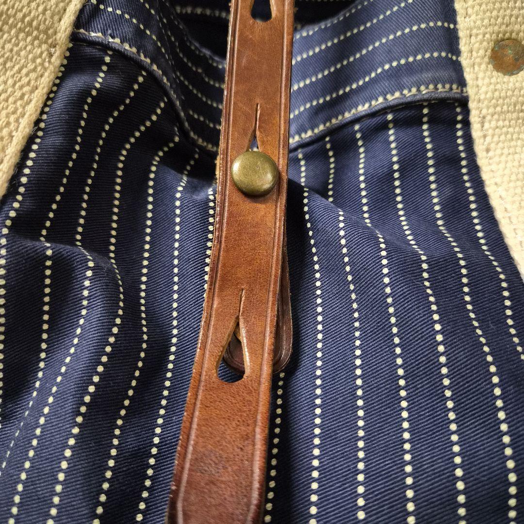RRL ダブルアールエル ウォバッシュ トートバッグ　ヴィンテージ ワバッシュ