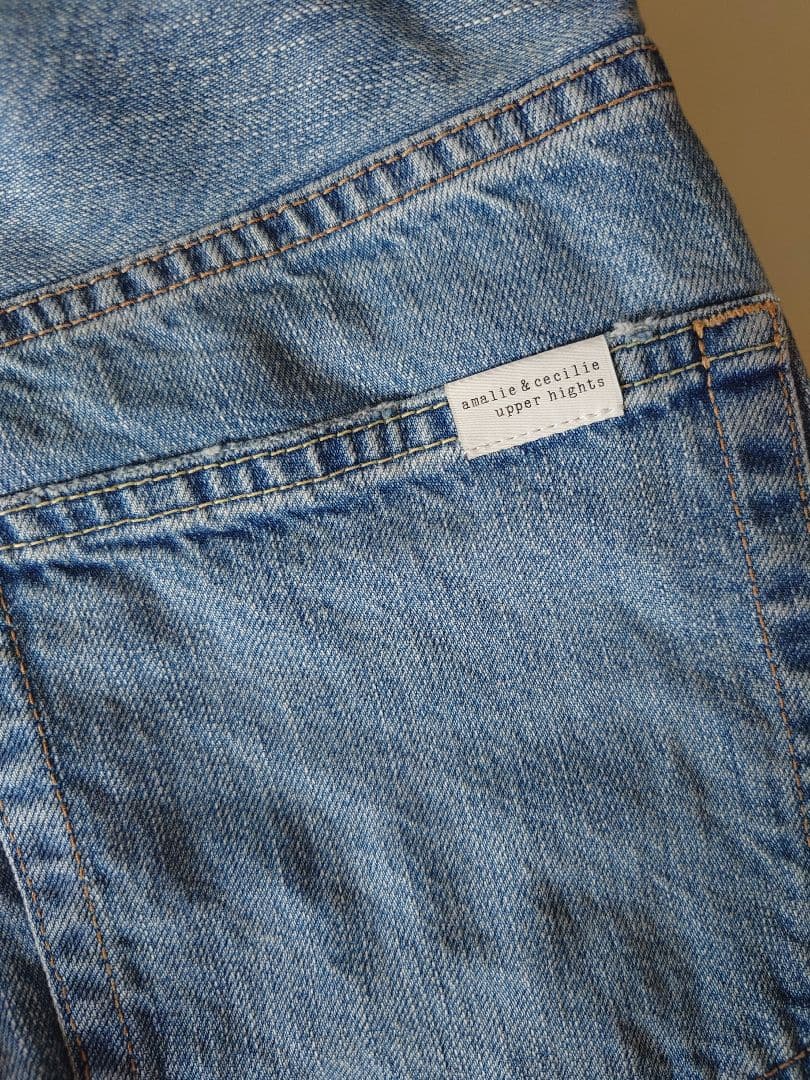 upper hights THE CECILIE ルーズストレートデニム