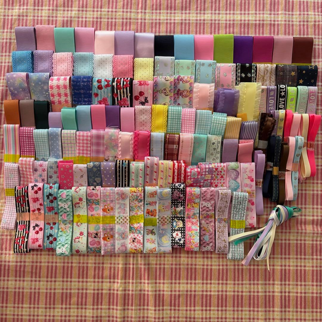 1/23まで グログランリボン 資材 大量 まとめ売り 福袋 ハンドメイド