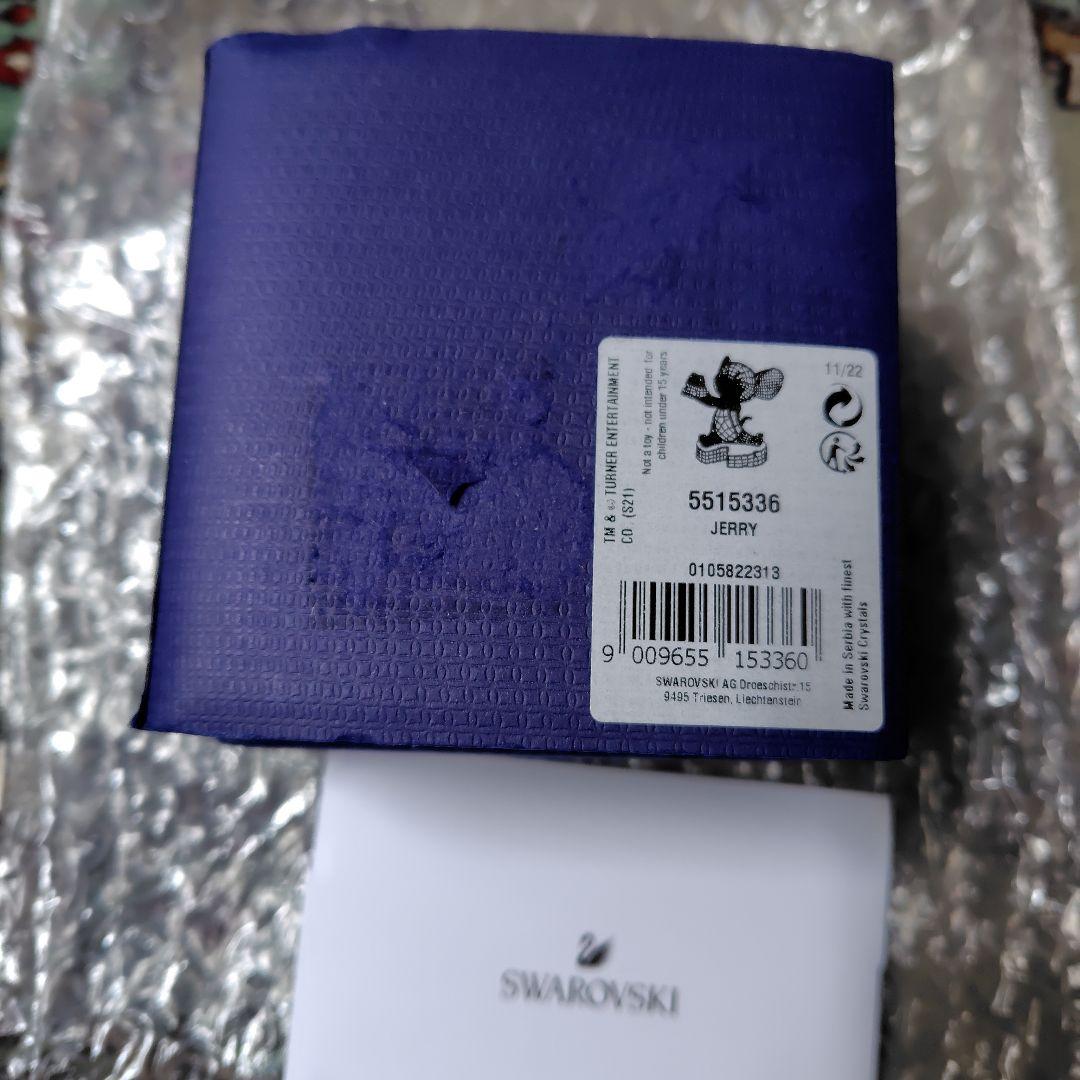 スワロフスキー☆新品 ジェリーの置物(トム&ジェリー)