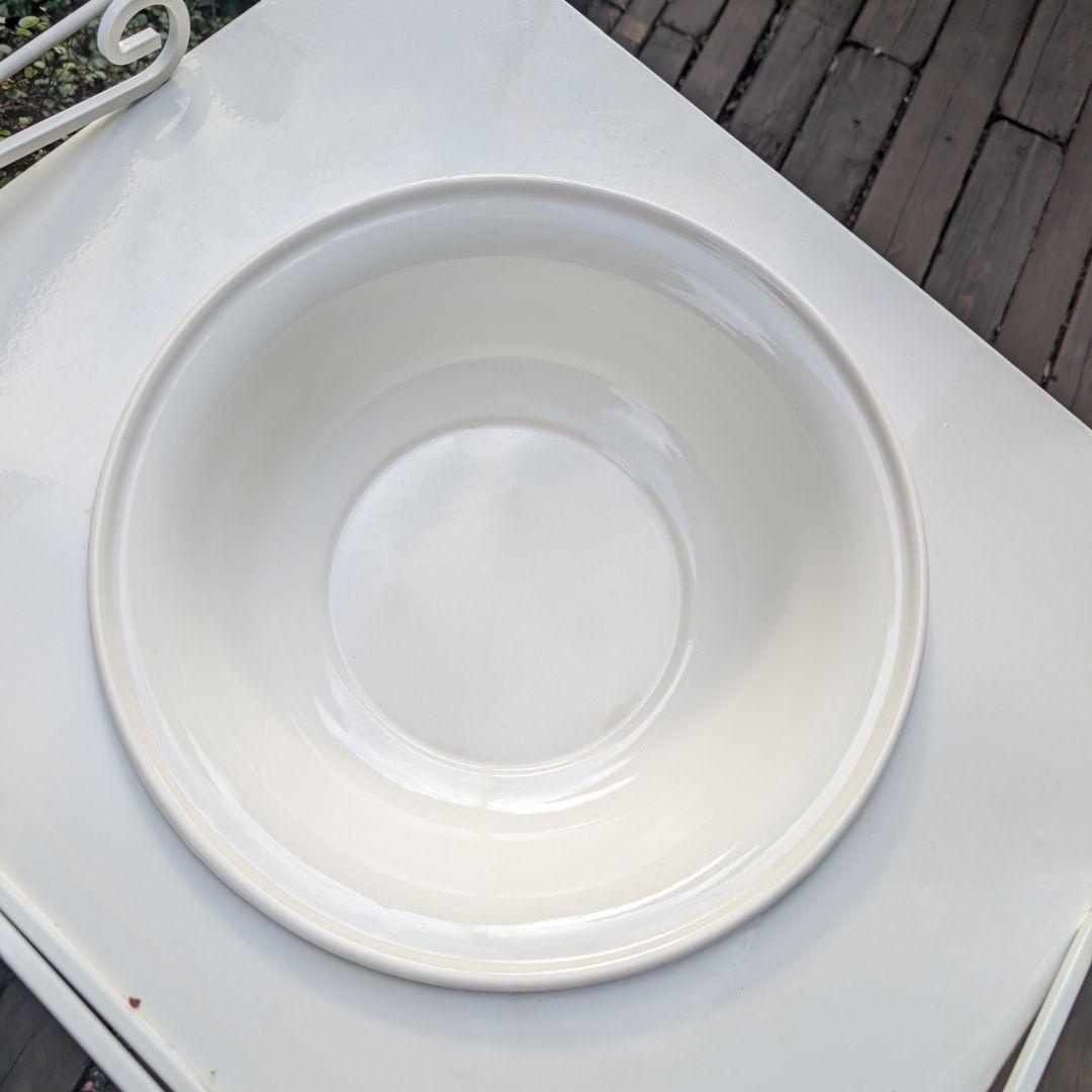 ウォッシュスタンド　アンティーク　レトロ　洗面台 折り畳み　ボウル・蓋付き　白