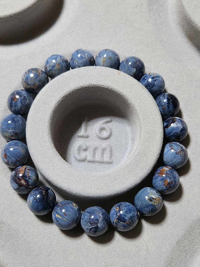 天然石ブレスレット　ブルーピーターサイト　すごくカッコいい♡　デニム