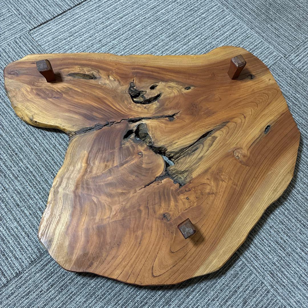 花台　飾り台　天然木　盆栽台　足つき