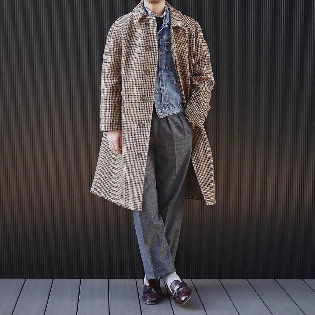 [新品] GRENFELL Slim Campbell ガンクラブチェック