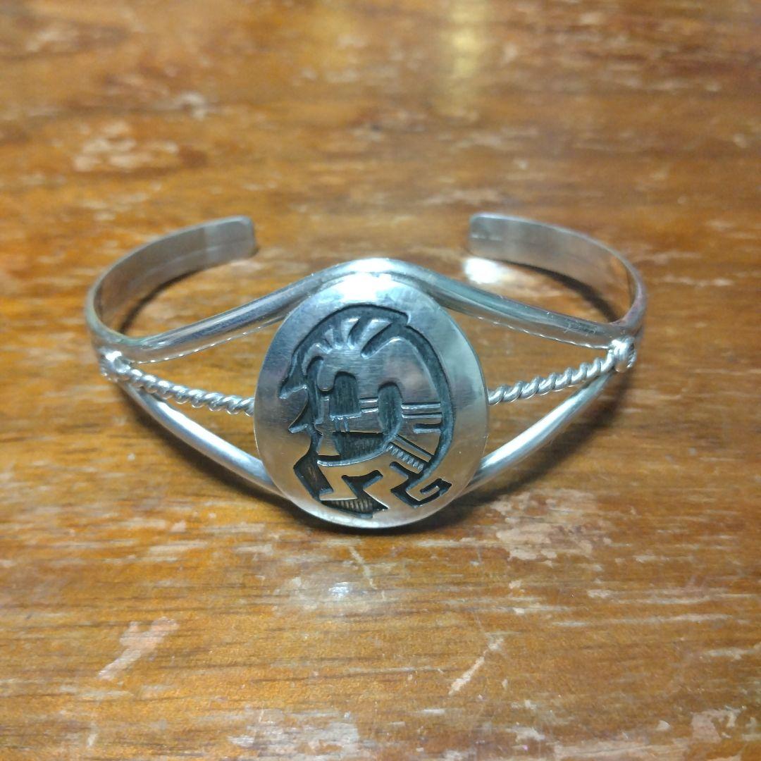 『トムサム TOM SAM』ココペリ オーバーレイ バングル NAVAJO