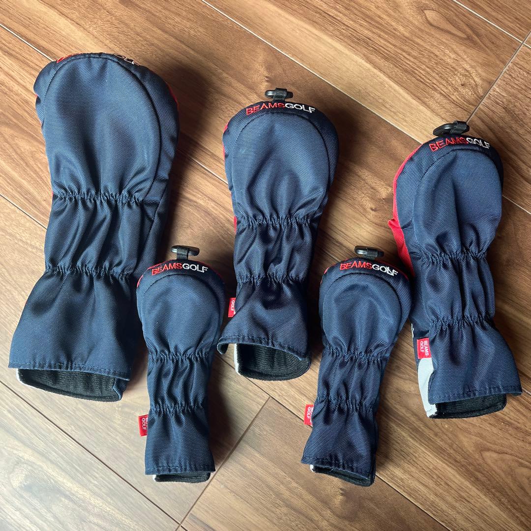 BAMS GOLF スタンドキャディバッグ&ヘッドカバー セット