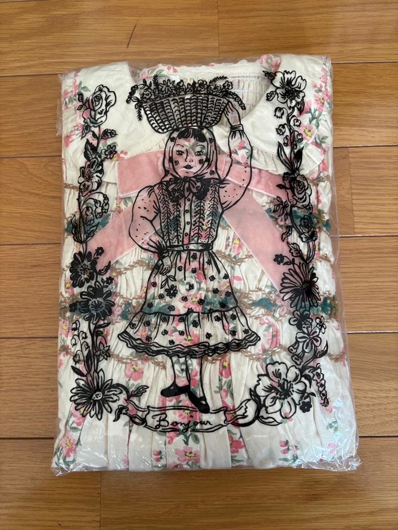 bonjour diary ワンピース　24aw 6y