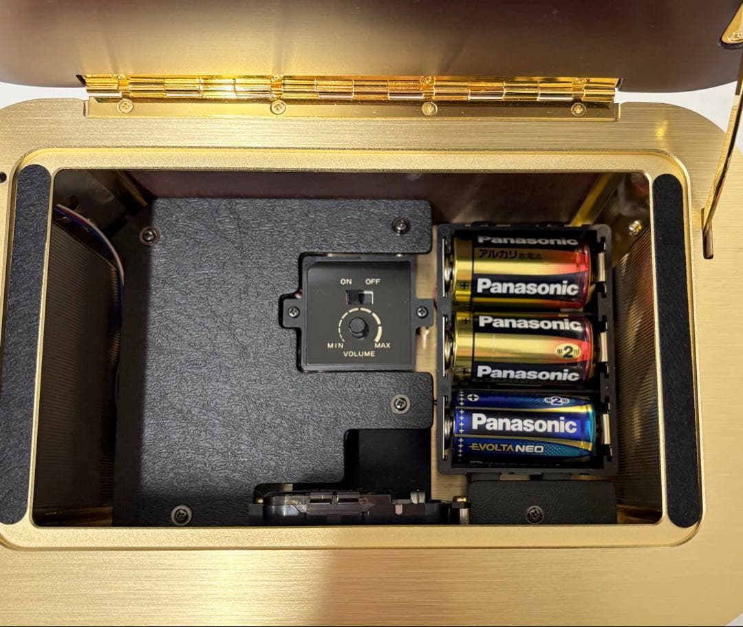 SEIKO EMBLEM HW449B 高級置時計 オルゴール ヴィンテージ