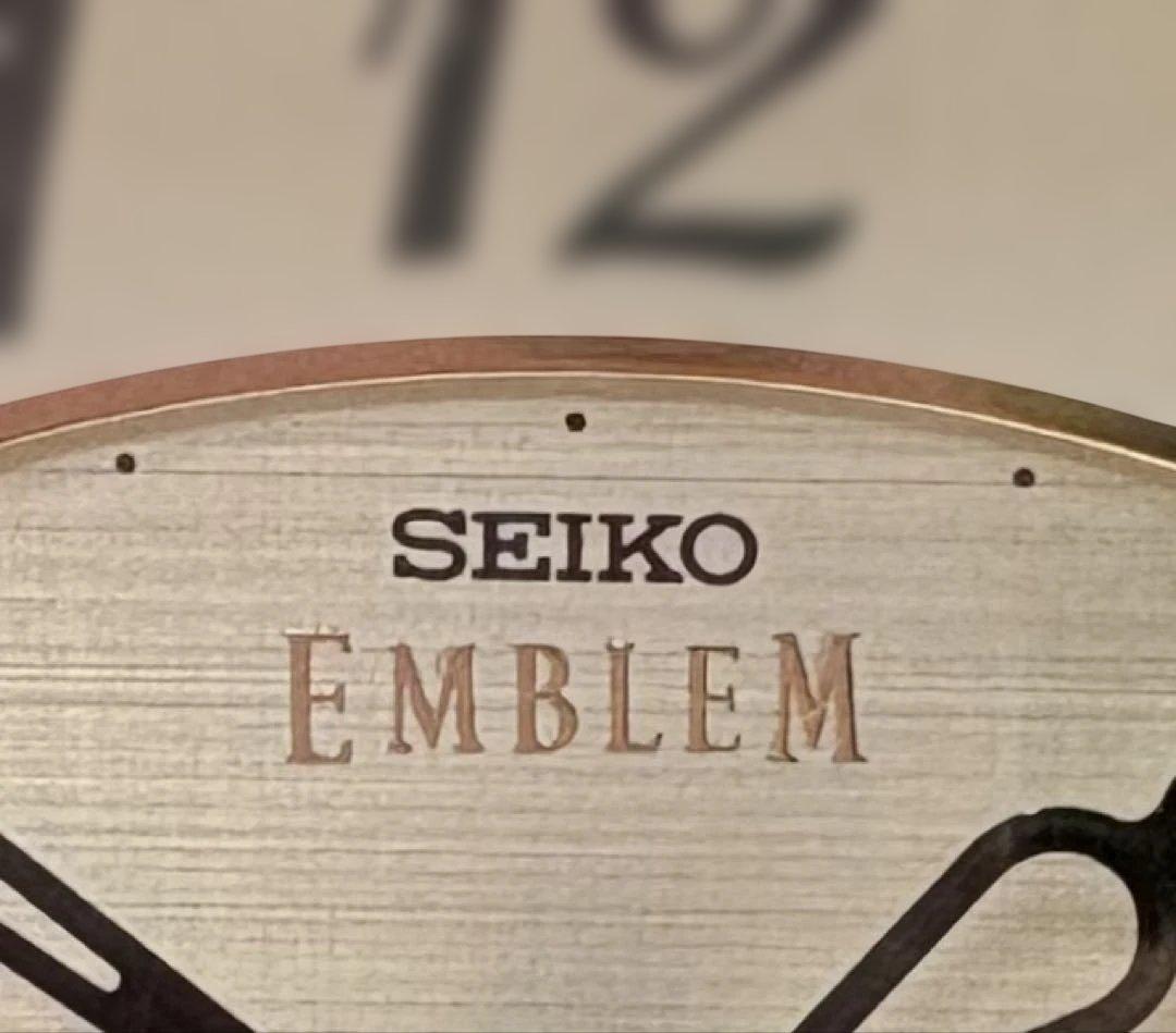 SEIKO EMBLEM HW449B 高級置時計 オルゴール ヴィンテージ