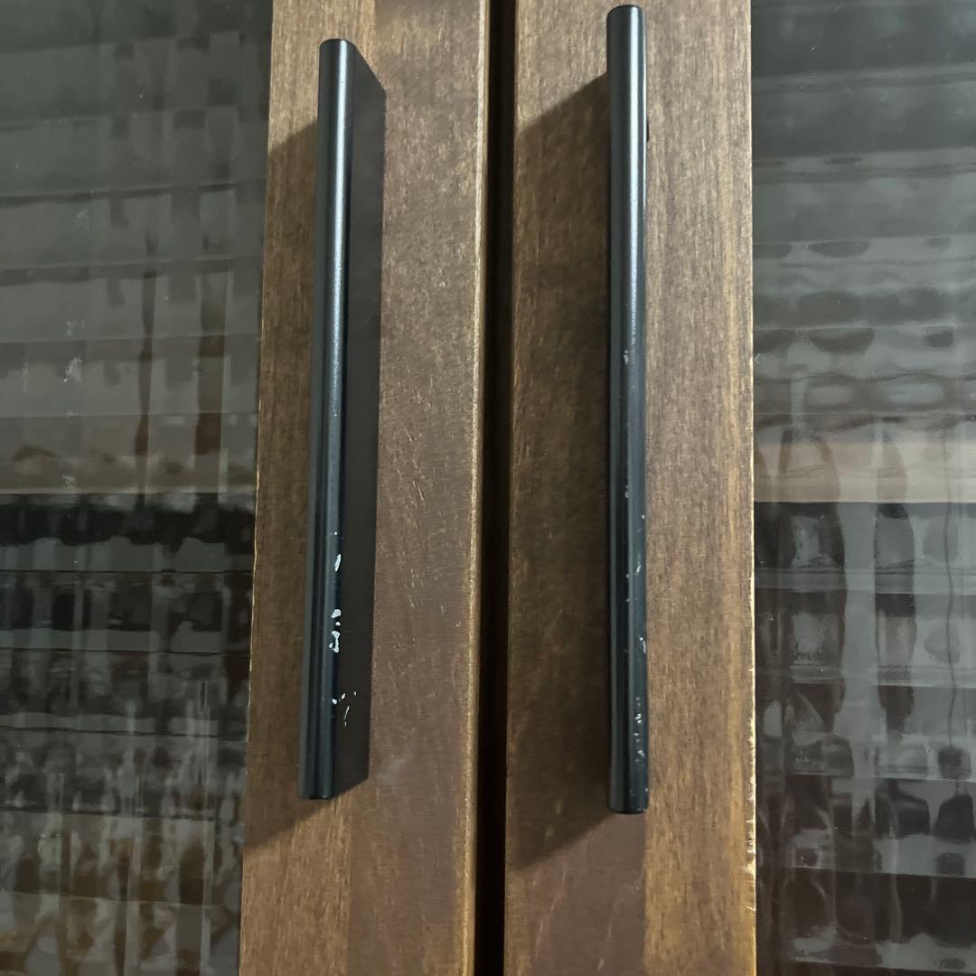 【日本製】天然木アルダー材 ライティングビューロー 幅70cm ウォールナット色