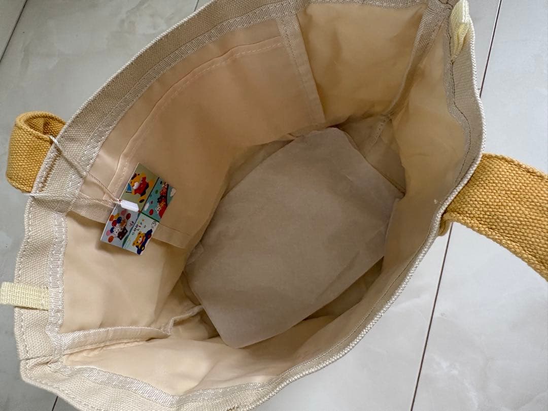 MIKI HOUSE トートバッグ 動物刺繍