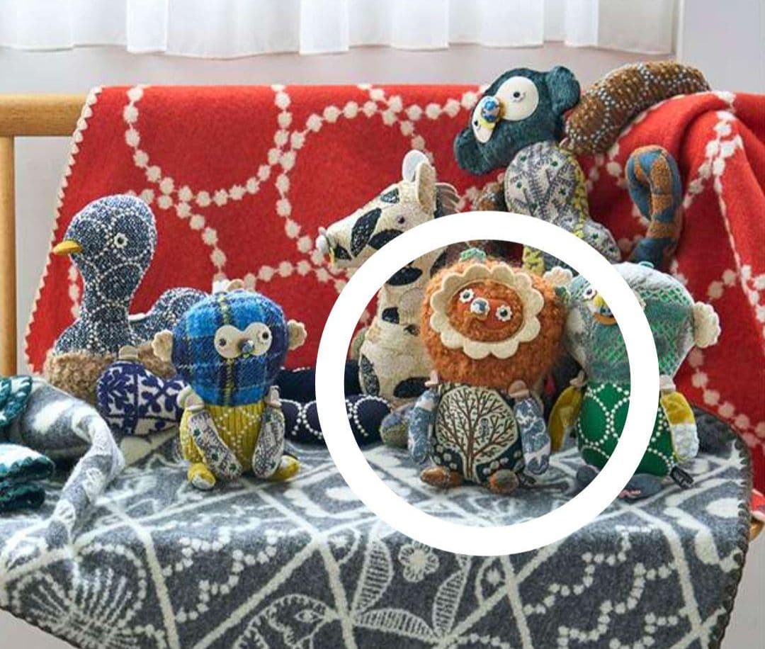 【新品】ミナペルホネン ぬいぐるみ 人形 『supi 』伊勢丹