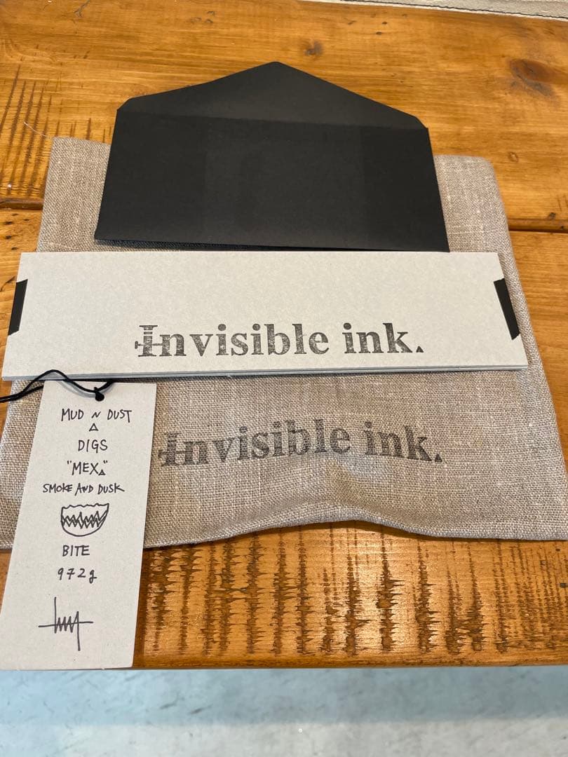 invisible ink. DIGS MEX. インビジブルインク