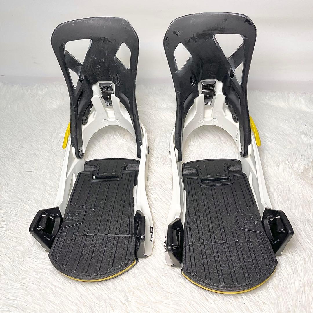 【良品】BURTON Step On ビンディング ホワイト×ブラック　Mサイズ