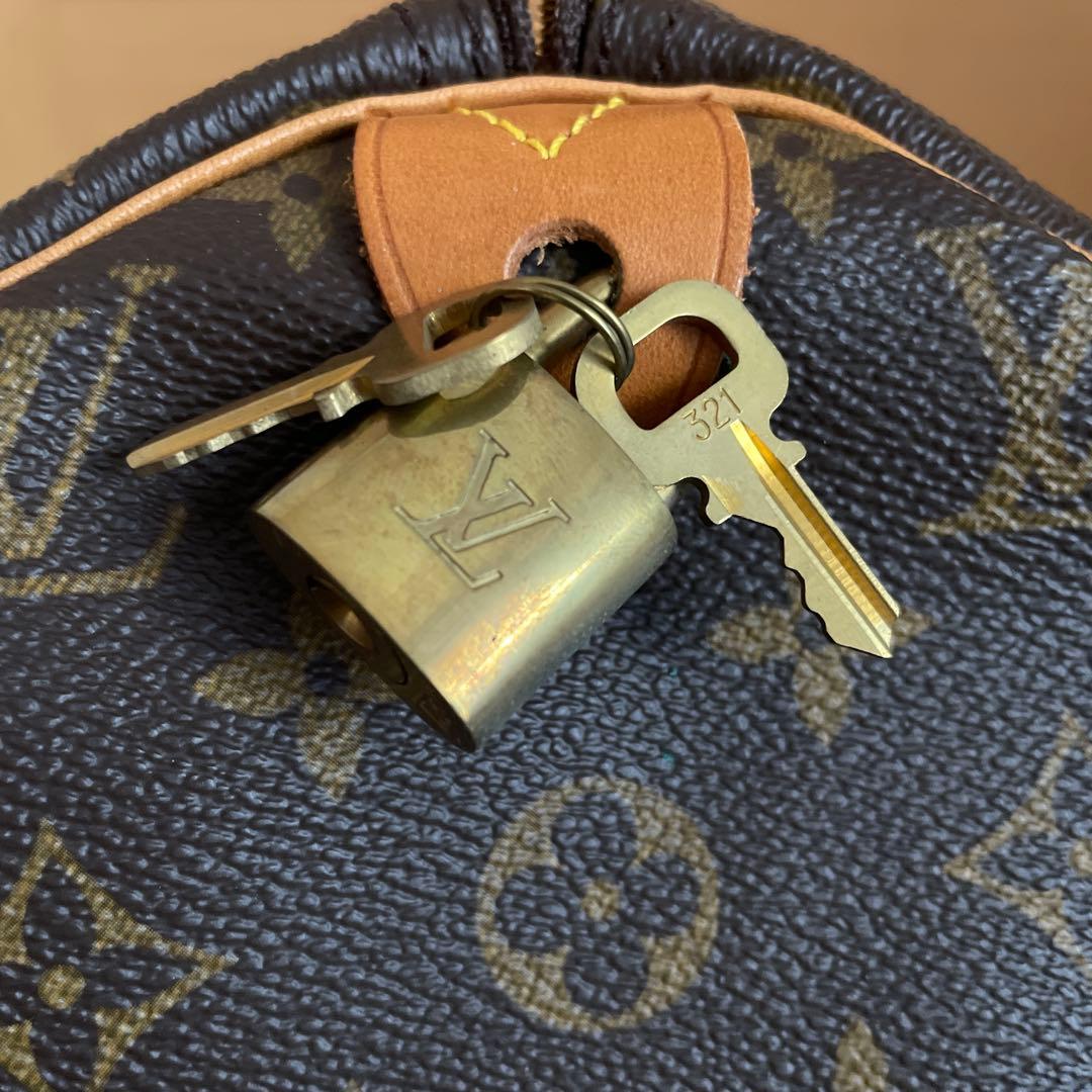 ルイヴィトン ボストンバッグ スピーディ　30 南京錠付き