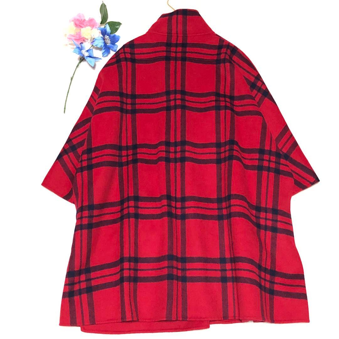 未使用級　マリナリナルディ　ステンカラーコート　リバーシブル　クチートアマーノ