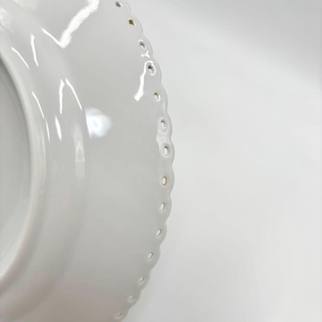 ロイヤルコペンハーゲン ブルーフルーテッド フルレース プレート 19.5cm