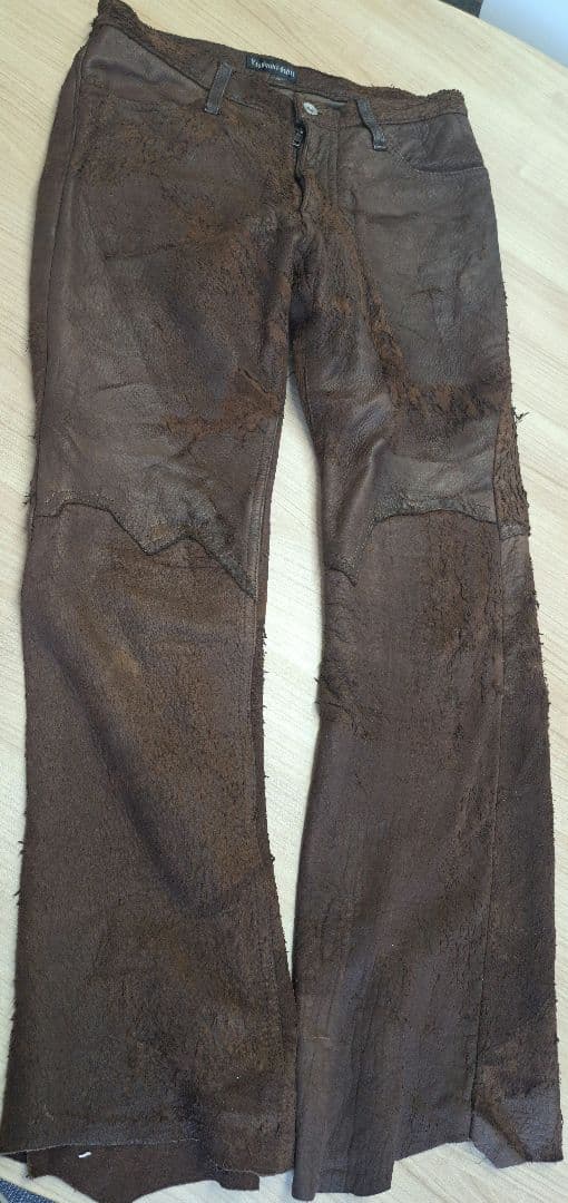 Yasuyuki Ishii ダメージ加工パンツ