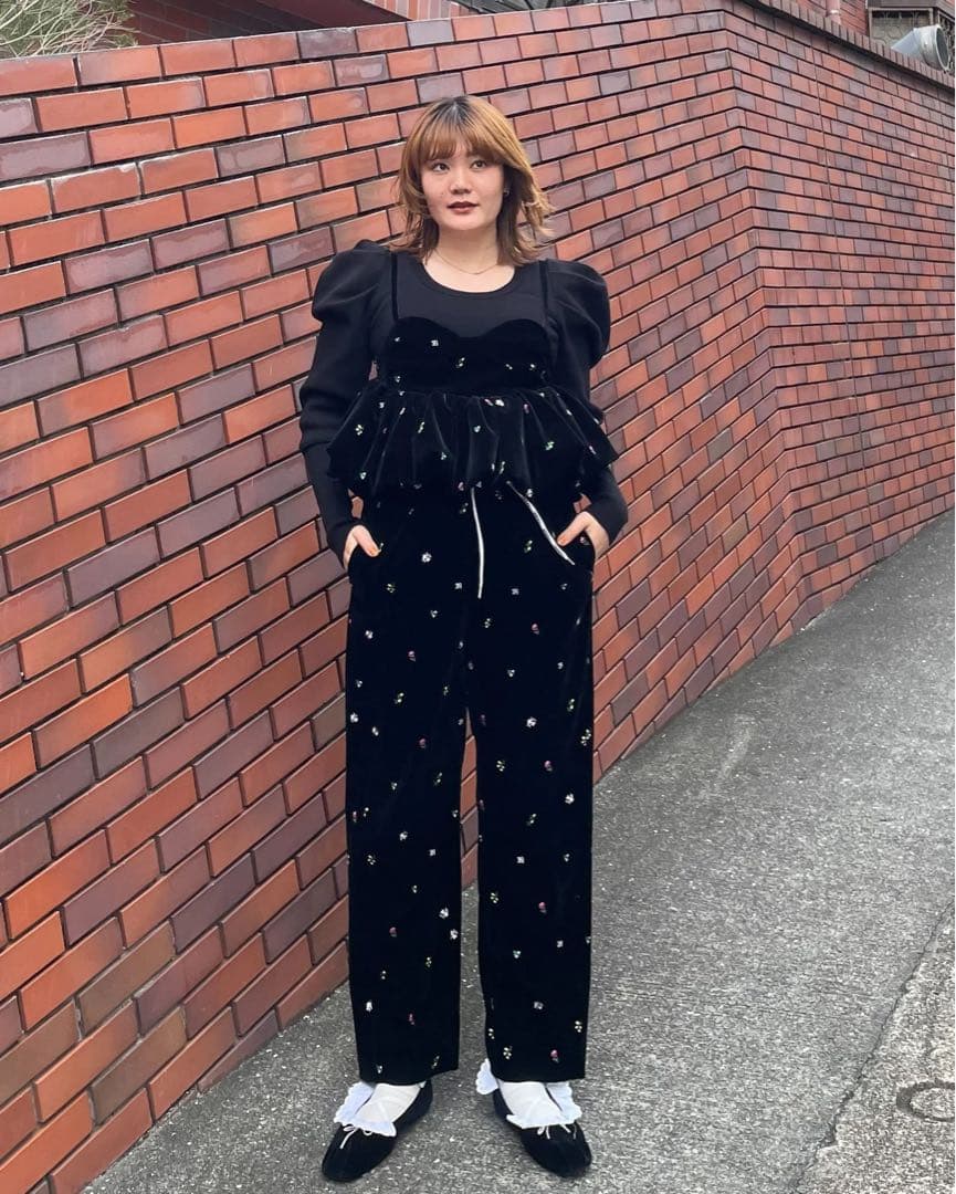 タグ付き新品 bibiy EFFIE PUFF KNIT ニット ブラック