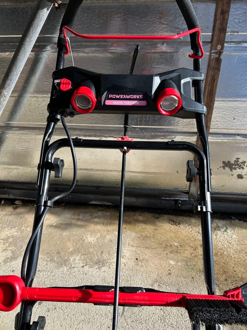 電動除雪機HAIGE(ハイガー) 充電式 POWERWORKS SNE402