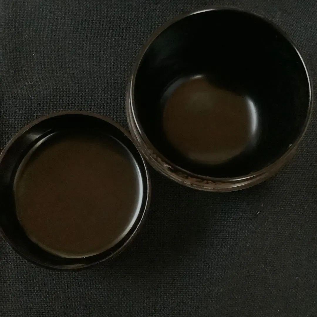 【茶道具】棗　筆柿蒔絵　乾漆 新井宗賀作 なつめ　茶道　共箱