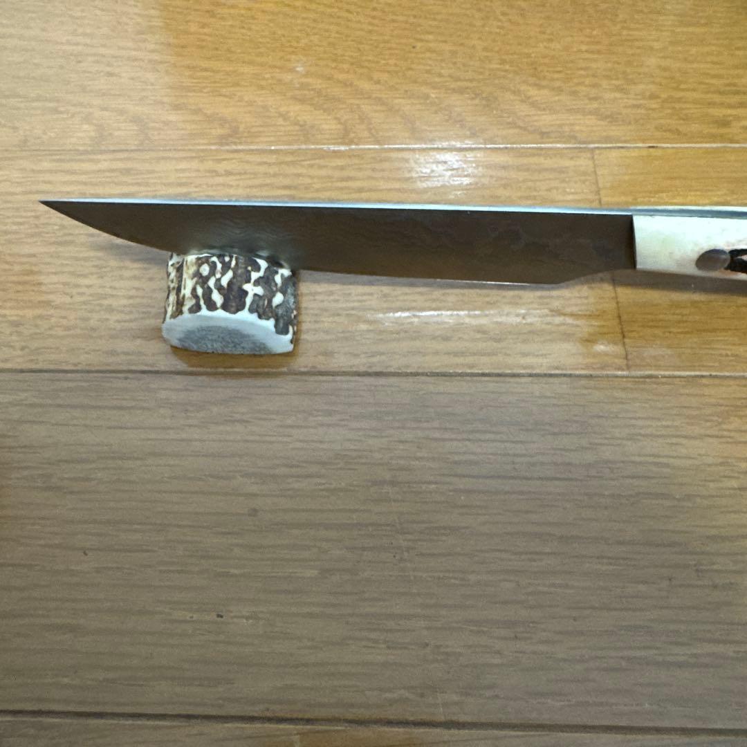 佐治武士作 特選包丁 ナイフ　キャンプ アウトドア 伝統工芸士 佐治武士