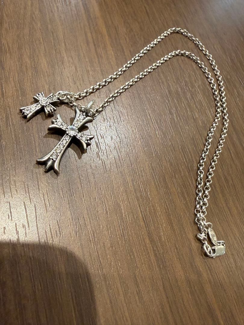 クロムハーツタイニーファット　ベビーファット　パヴェダイヤ