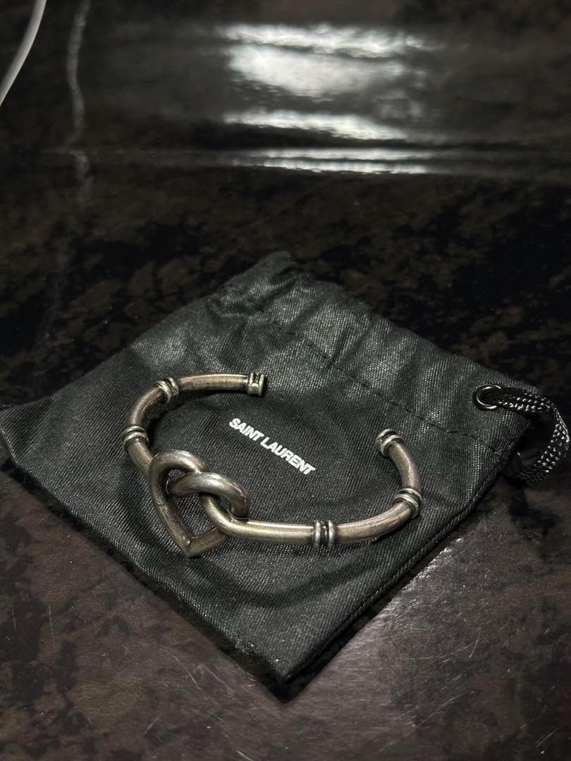 アクセサリー Saint Laurent Paris Heart l Bracelet