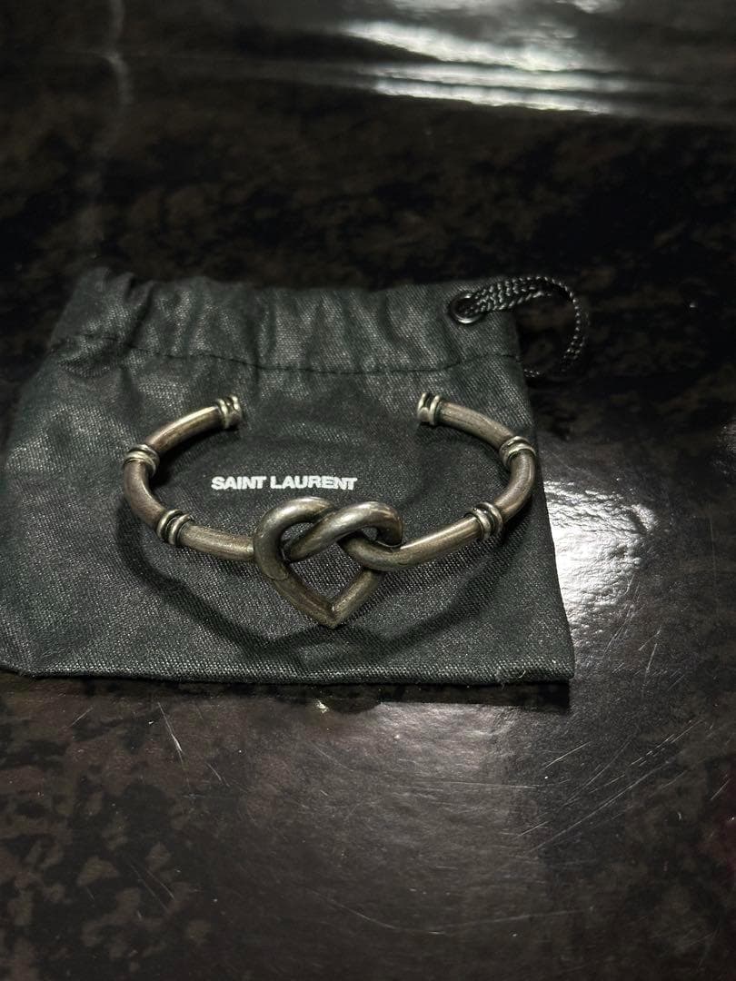 アクセサリー Saint Laurent Paris Heart l Bracelet