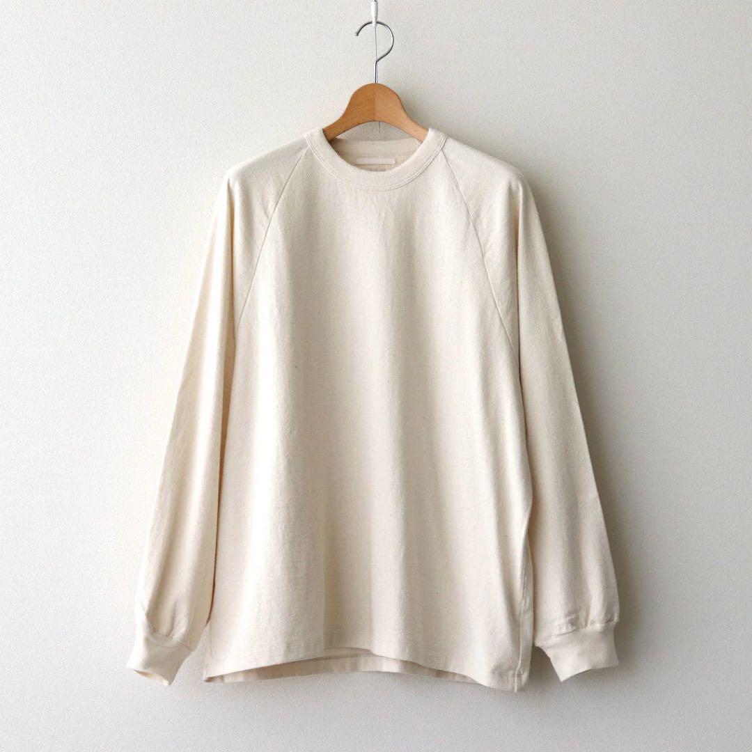 blurhms ブラームス Co/Silk Nep Raglan Tee 3