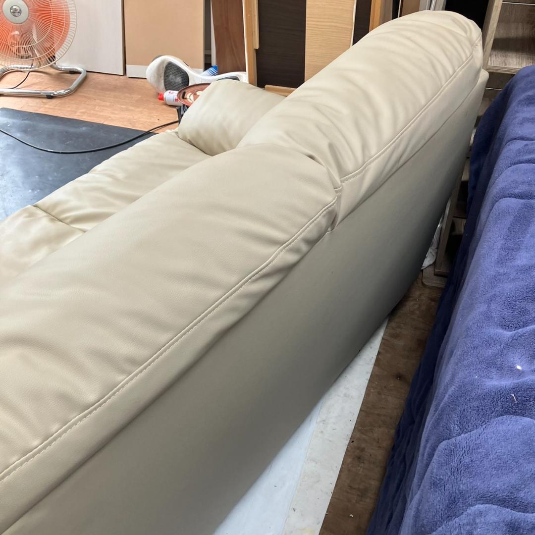 【福岡市 近郊限定】NITORI Nシールド 2人掛けソファ ブラウン 配送無料