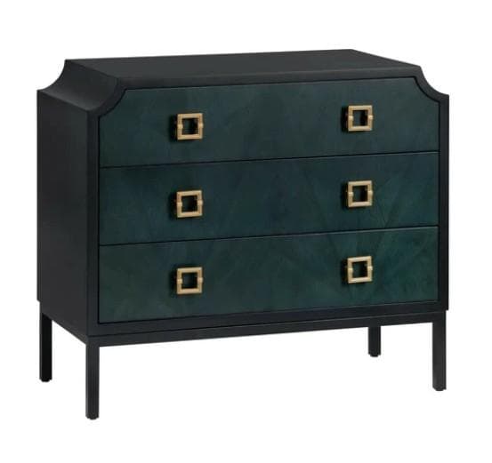 チェスト 3段 グリーン 北欧家具 モダン コンテンポラリー AC-8508