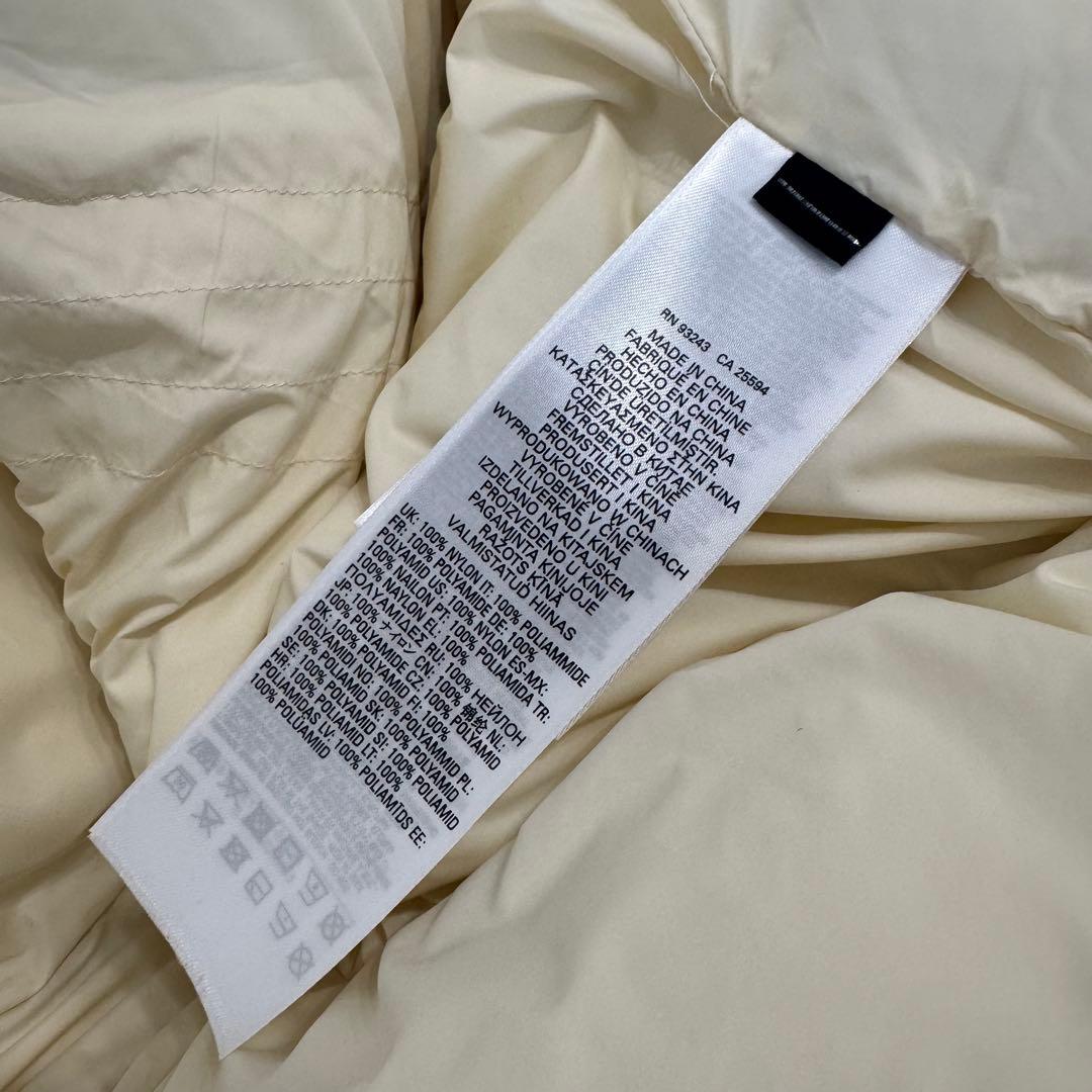 ブ*)様 DIESEL W-PEYTON JACKET ダウンコート 白 ロゴ