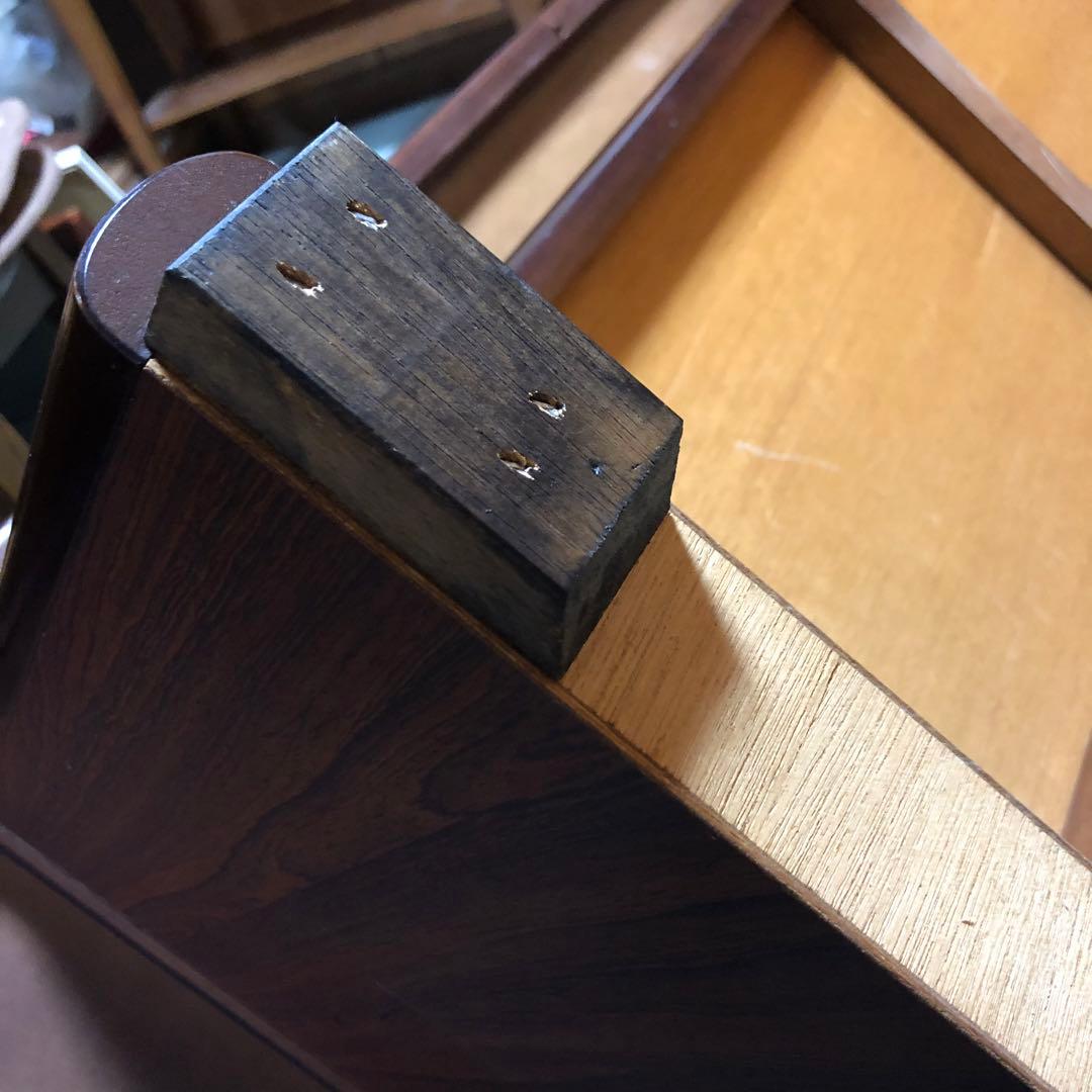 美品レア❗️カリモク 大理石調マーブル模様 木製センターテーブル ヴィンテージ