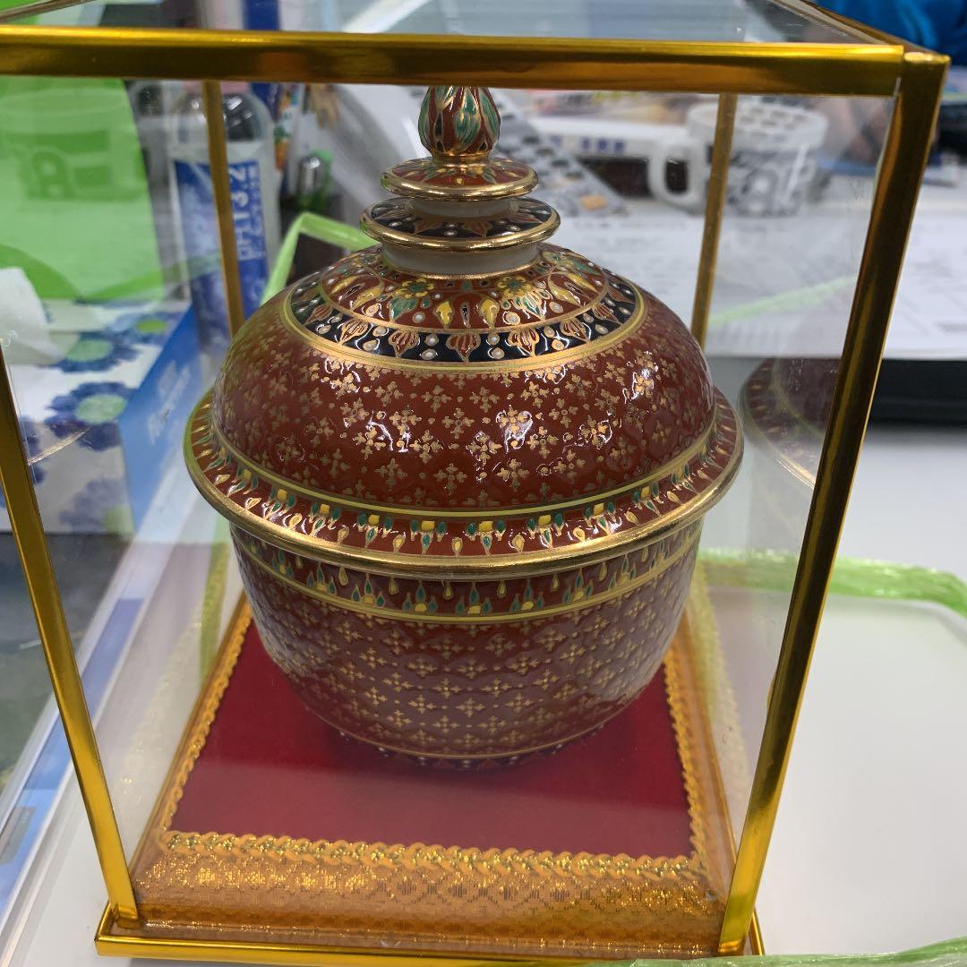 ベンジャロン焼き・壺