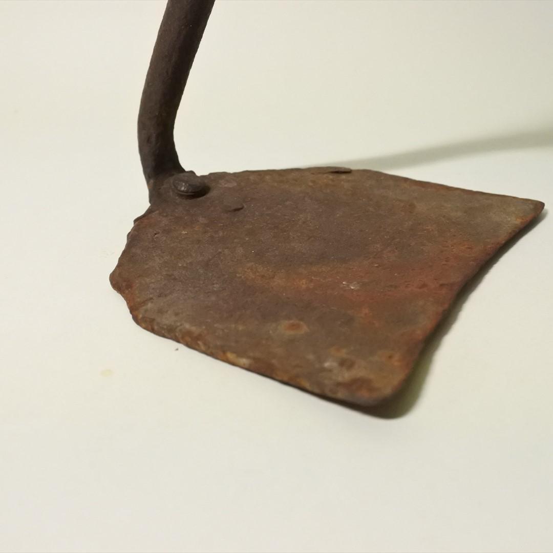 明治時代　鉄製　花台　花器　オブジェ　骨董品　アンティーク　レトロ